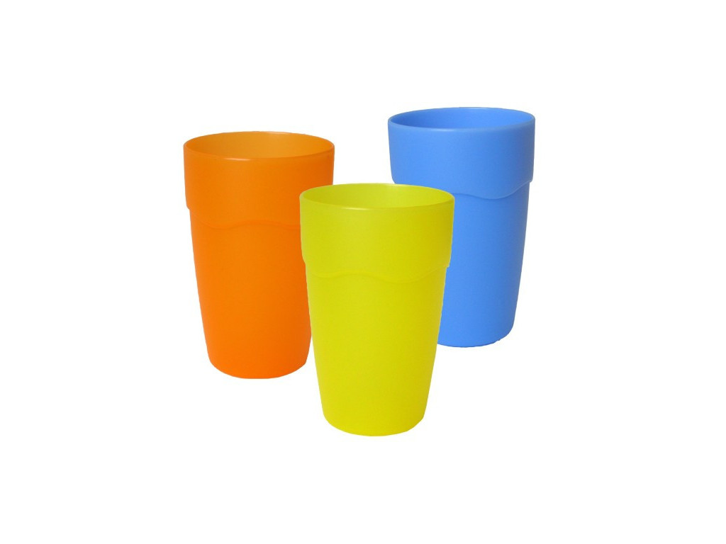 TVAR – Pohár plast 0,3 l rôzne farby