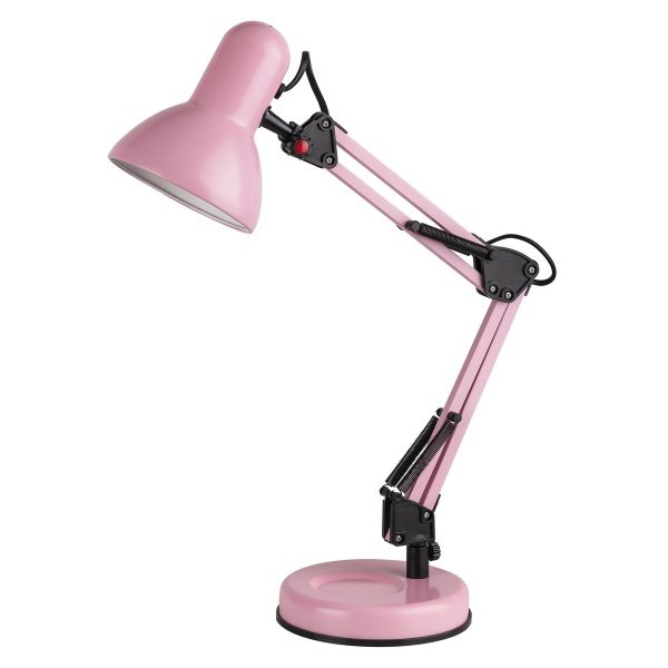 Rabalux Stolná lampa ružová E27 päticou 4179