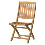 Sconto Skladacia stolička CAMBRIDGE 1 teakové drevo
