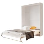 Sconto Sklápacia posteľ CONCEPT PRO CP-03 biela, 90×200 cm