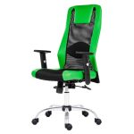Sconto Kancelárska stolička HARDING čierna/zelená