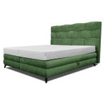 Sconto Čalúnená posteľ PLAVA zelená, 120×200 cm