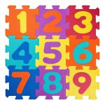 Plastica 91627 puzzle koberec Čísla 23 ks