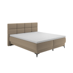 Boxspringová posteľ, 160×200, béžová, OPTIMA B