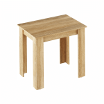 Jedálenský stôl, dub sonoma, 86×60 cm, TARINIO