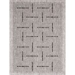 Spoltex Kusový koberec Floorlux silver/black 20008, 80 x 150 cm