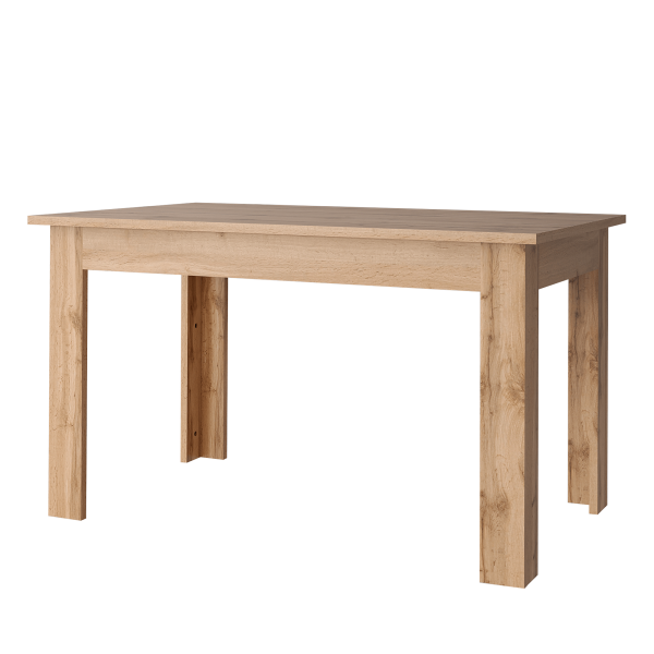 Rozkladací stôl, dub wotan, 132-175×80 cm, MORATIZ